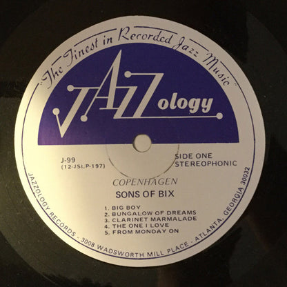 The Sons Of Bix : Copenhagen (LP)