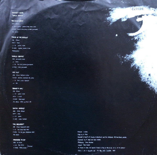 Anthony Moore : World Service (LP, Album)