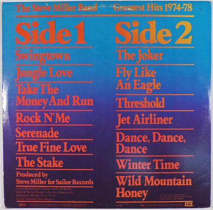 Steve Miller Band : Greatest Hits 1974-78  (LP, Comp)