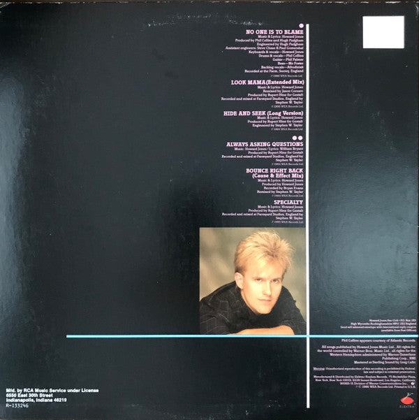 Howard Jones : Action Replay (12", EP, Club, RCA)