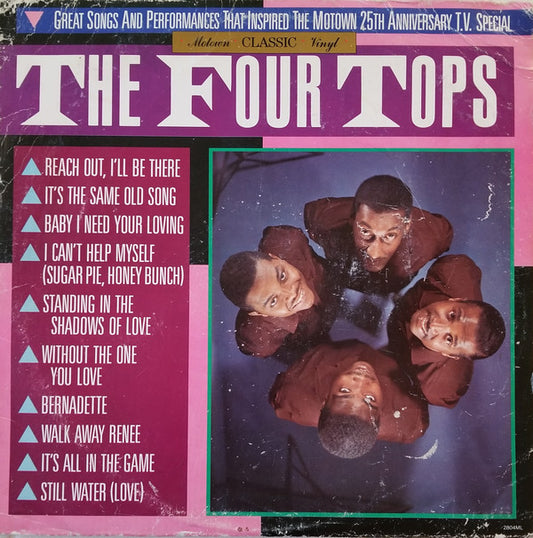 Four Tops : Great Songs And Performances That Inspired The Motown 25th Anniversary T.V. Special (LP, Comp)