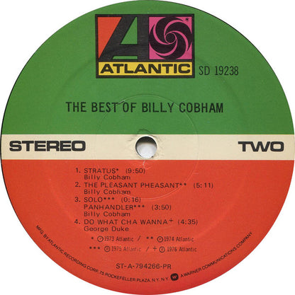 Billy Cobham : The Best Of Billy Cobham (LP, Comp, PR )
