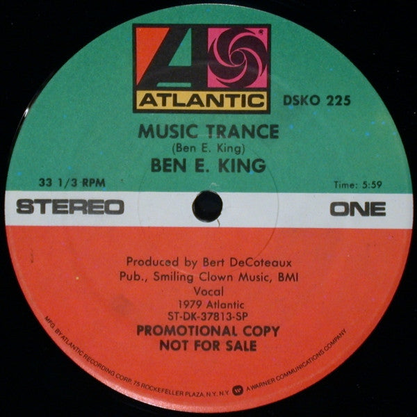 Ben E. King : Music Trance (12", Promo)