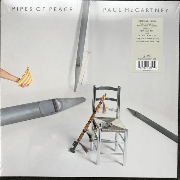 Paul McCartney : Pipes Of Peace (LP, Album, RE, RM, Gat)
