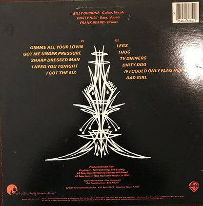 ZZ Top : Eliminator (LP, Album, Win)