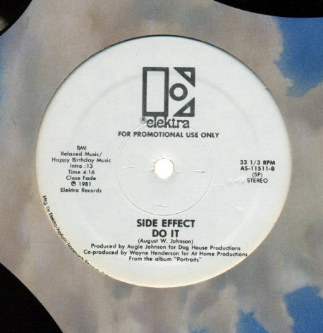 Side Effect : I Can't Play / Do It (12", Promo)