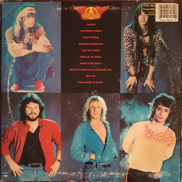 Aerosmith : Rock In A Hard Place (LP, Album, Ter)