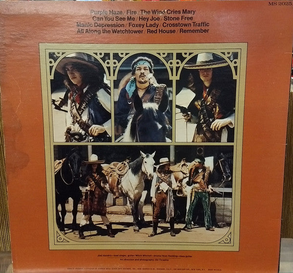 The Jimi Hendrix Experience : Smash Hits (LP, Comp, Promo)