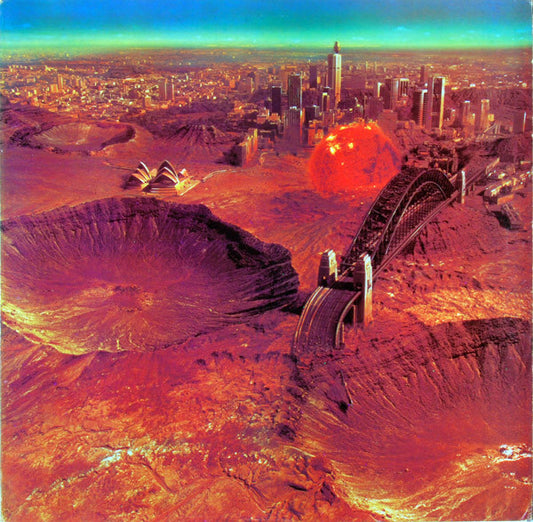 Midnight Oil : Red Sails In The Sunset (LP, Album, Pit)