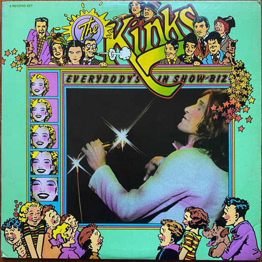 The Kinks : Everybody's In Showbiz (2xLP, Album, Ind)