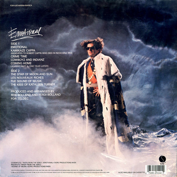 Falco : Emotional (LP, Album, SRC)