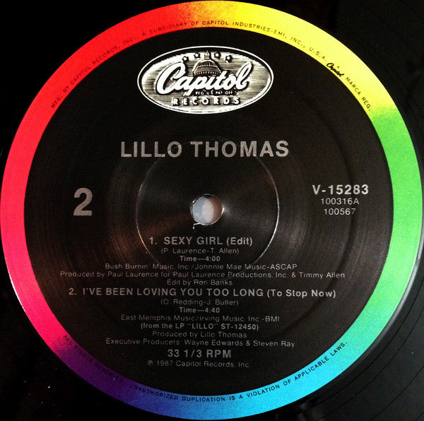 Lillo Thomas : Sexy Girl (12")