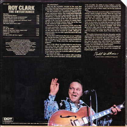 Roy Clark : The Entertainer (LP, Album, Mon)