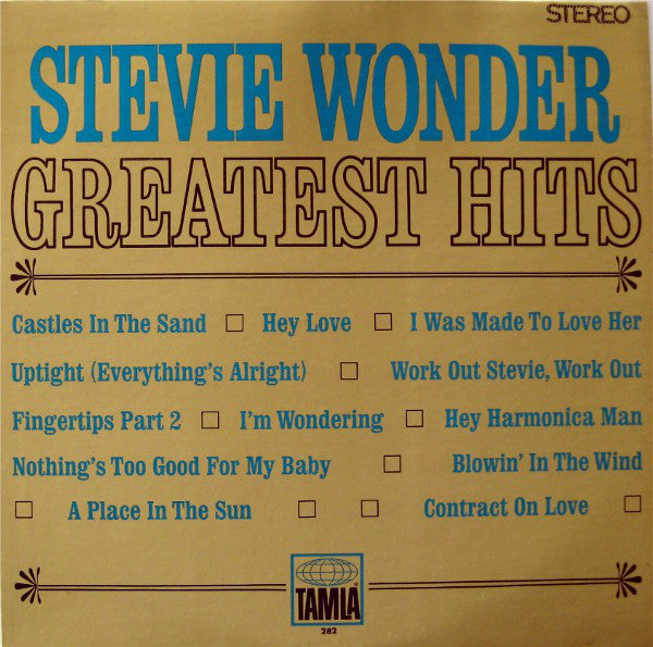 Stevie Wonder : Greatest Hits (LP, Comp)