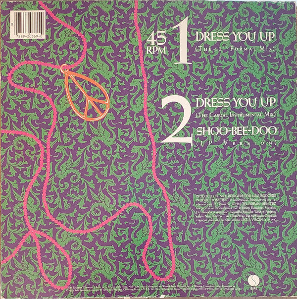 Madonna : Dress You Up (12", Maxi)