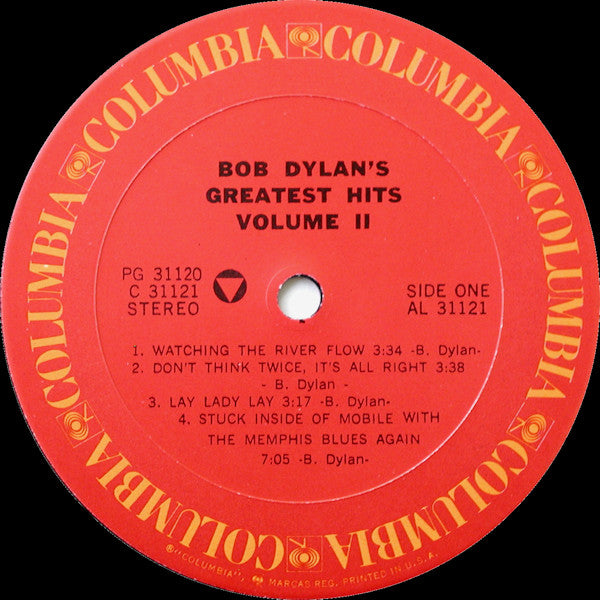 Bob Dylan : Bob Dylan's Greatest Hits Volume II (2xLP, Comp, RE)