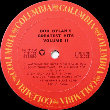 Bob Dylan : Bob Dylan's Greatest Hits Volume II (2xLP, Comp, RE)