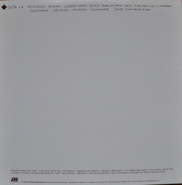 Crosby, Stills, Nash & Young : So Far (LP, Comp, RE)