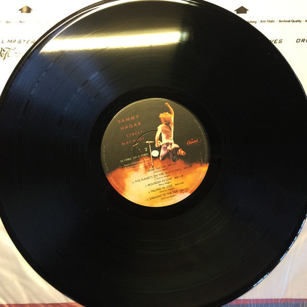Sammy Hagar : Street Machine (LP, Album, Jac)