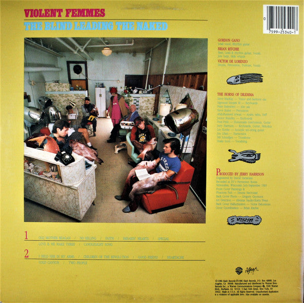 Violent Femmes : The Blind Leading The Naked (LP, Album, Spe)