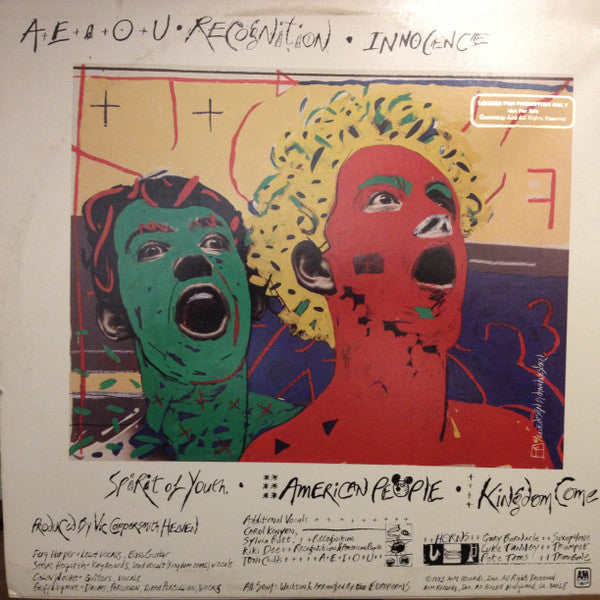 Europeans : Recognition (12", EP, Ele)