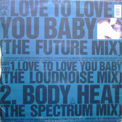 Bali : Love To Love You Baby (12")