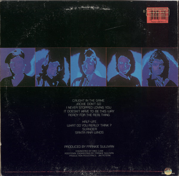 Survivor : Caught In The Game (LP, Album, Pit)