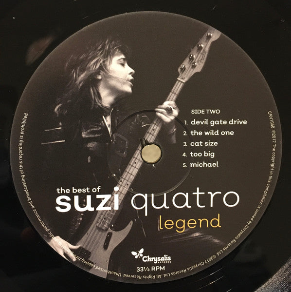 Suzi Quatro : Legend - The Best Of (2xLP, Comp)