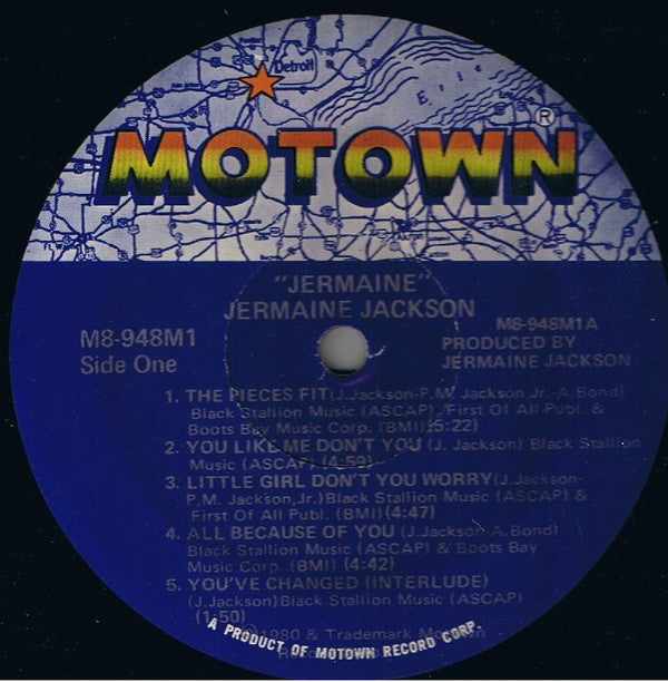 Jermaine Jackson : Jermaine (LP, Album)