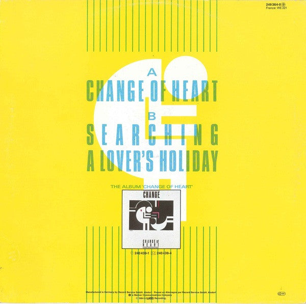 Change : Change Of Heart (12")