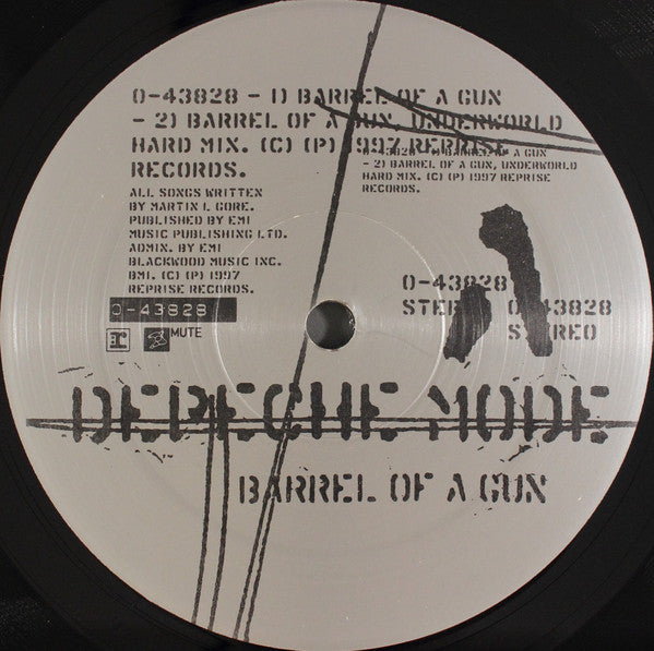Depeche Mode : Barrel Of A Gun (12", Single)