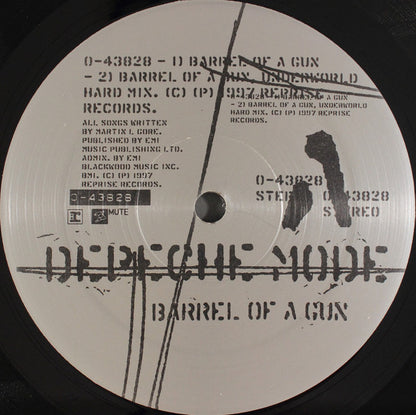 Depeche Mode : Barrel Of A Gun (12", Single)