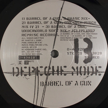 Depeche Mode : Barrel Of A Gun (12", Single)