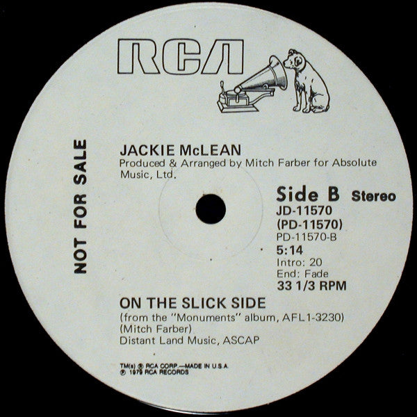 Jackie McLean : Doctor Jackyll And Mister Funk (12", Promo)
