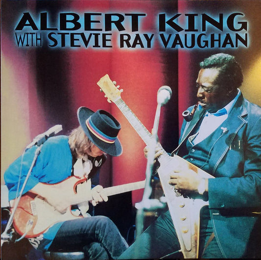 Albert King With Stevie Ray Vaughan : In Session (LP, Ltd, RE, RM, Red)