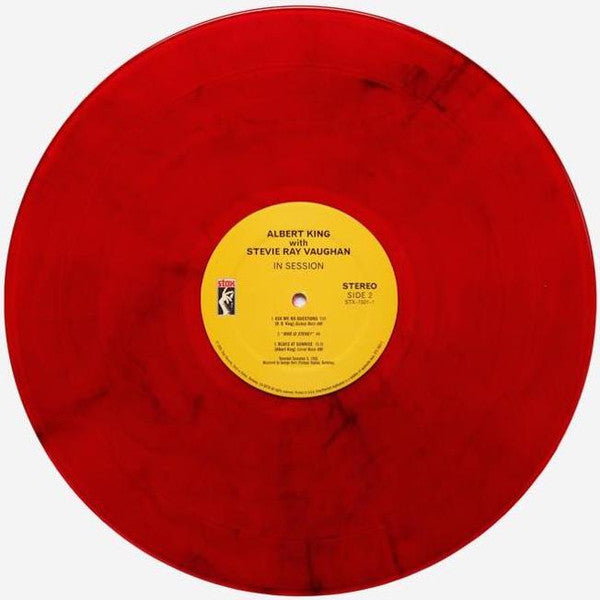 Albert King With Stevie Ray Vaughan : In Session (LP, Ltd, RE, RM, Red)