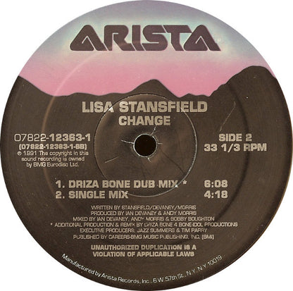 Lisa Stansfield : Change (12")