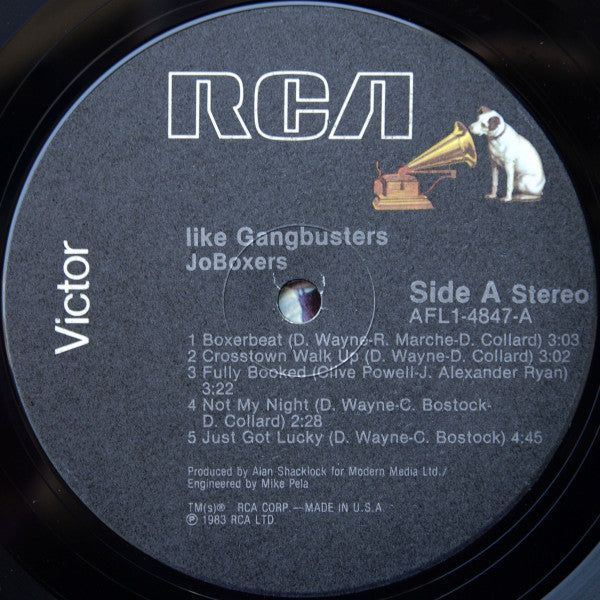 JoBoxers : Like Gangbusters (LP, Album, Ind)
