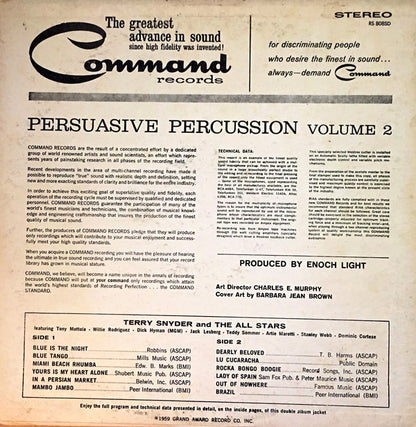 Terry Snyder And The All Stars : Persuasive Percussion Volume 2 (LP, Gat)
