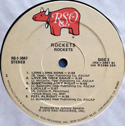 The Rockets (5) : Rockets (LP, Album, 53 )