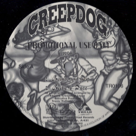 Creep Dog : Bounce And Dip (12", Promo)