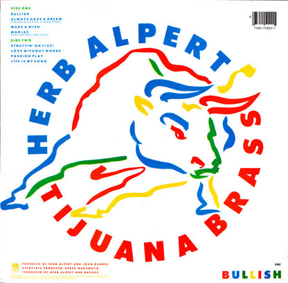 Herb Alpert & The Tijuana Brass : Bullish (LP, Album)