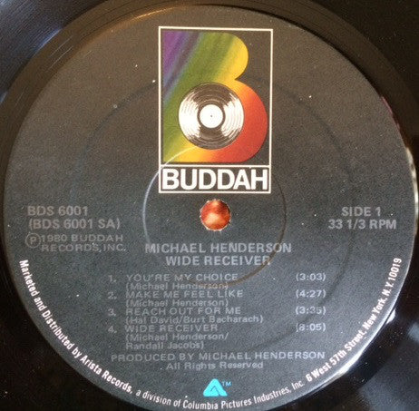 Michael Henderson : Wide Receiver (LP, Album)