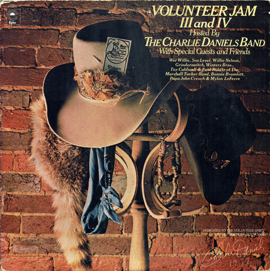 The Charlie Daniels Band : Volunteer Jam III And IV (2xLP, Album, Blu)