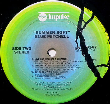 Blue Mitchell : Summer Soft (LP, Album)