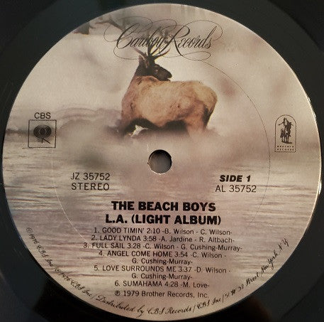 The Beach Boys : L.A. (Light Album) (LP, Album, Pit)