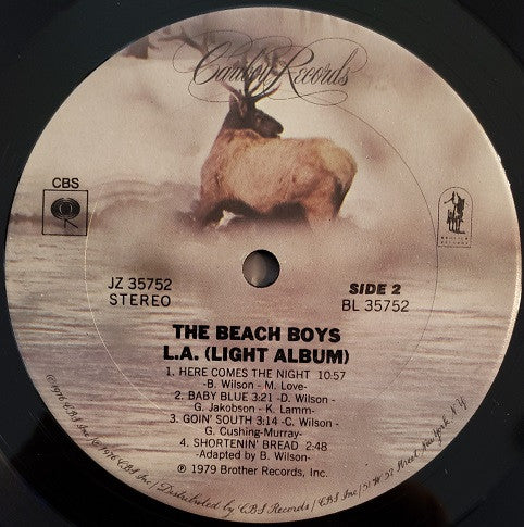 The Beach Boys : L.A. (Light Album) (LP, Album, Pit)