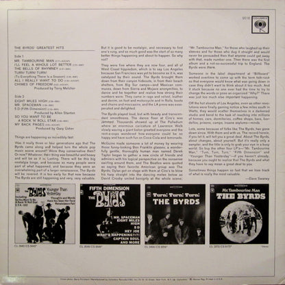The Byrds : Greatest Hits (LP, Comp, RE, Ter)