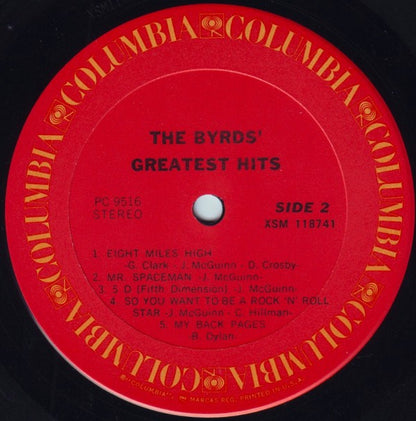 The Byrds : Greatest Hits (LP, Comp, RE, Ter)