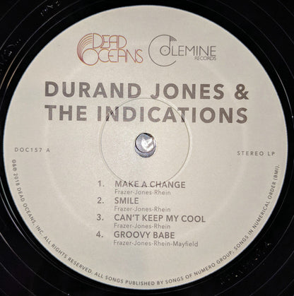 Durand Jones & The Indications : Durand Jones & The Indications  (LP, Album, RE)
